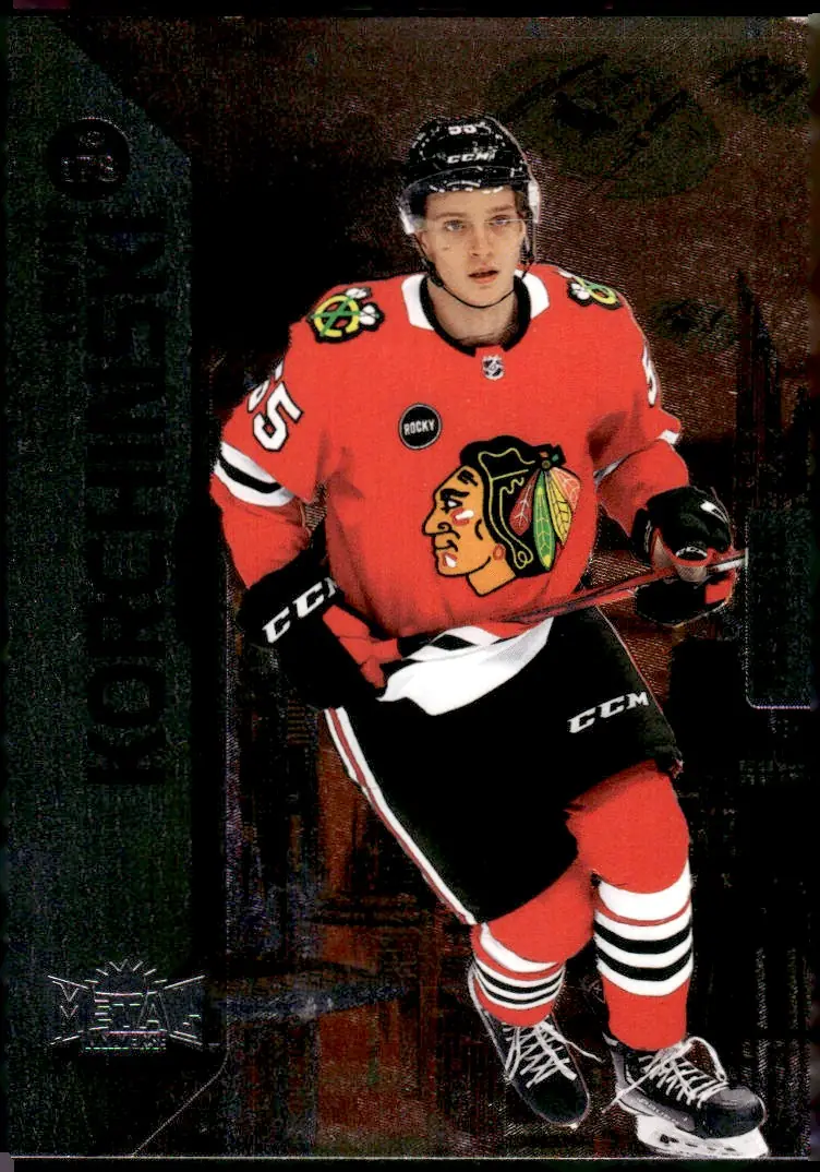 2023-24 Skybox Metal Universe #178 Kevin Korchinski (front)
