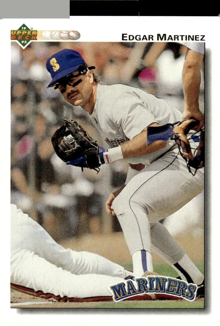 1992 Upper Deck Baseball #367 Edgar Martinez (front)