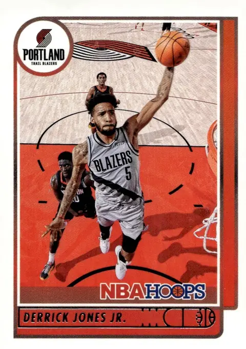 2021-22 NBA Hoops #131 Derrick Jones Jr.