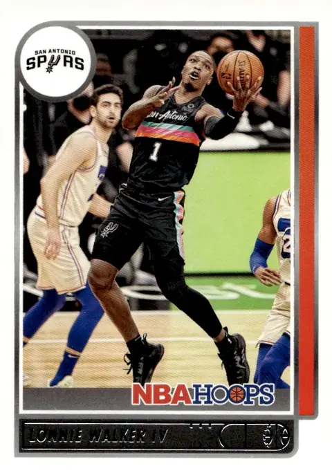 2021-22 NBA Hoops #54 Lonnie Walker IV