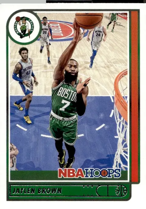 2021-22 NBA Hoops #9 Jaylen Brown