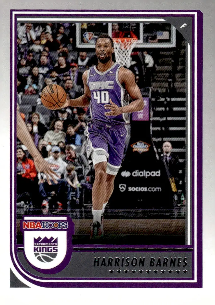 2022-23 NBA Hoops #158 Harrison Barnes (front)