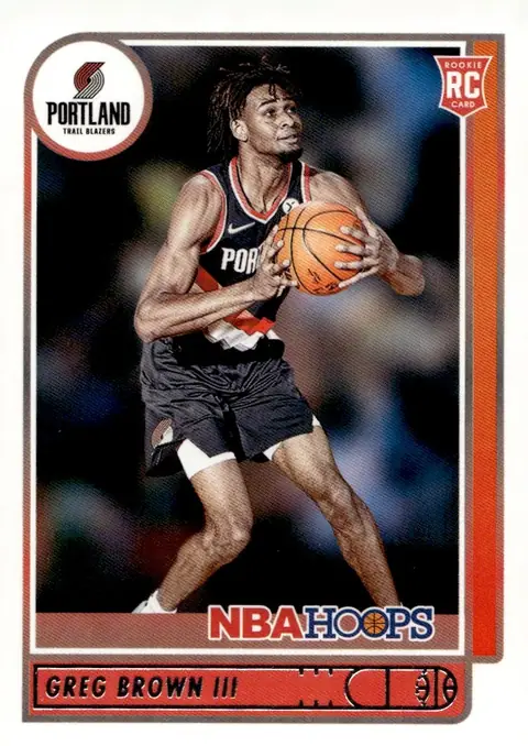 2021-22 NBA Hoops #226 Greg Brown III