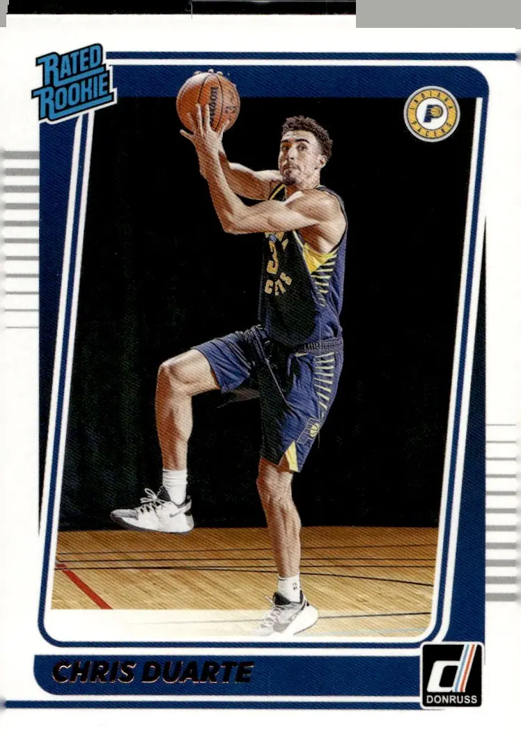 2021-22 Donruss Basketball #223 Chris Duarte (front)