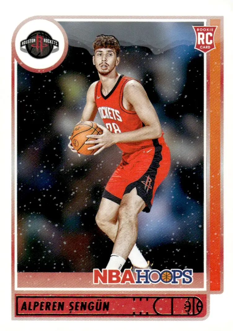 2021-22 NBA Hoops #204 Alperen Şengün (front)