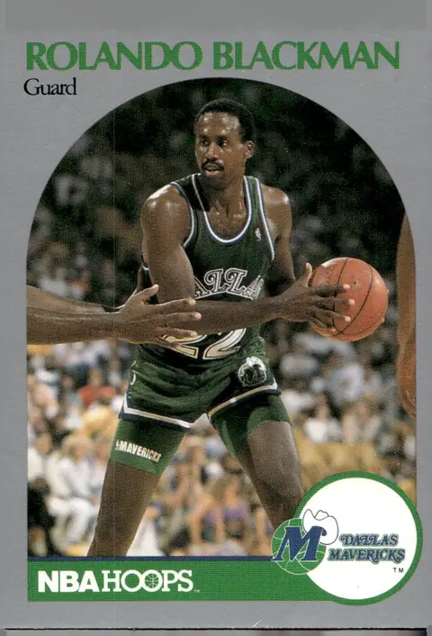 1990-91 NBA Hoops #82 Rolando Blackman