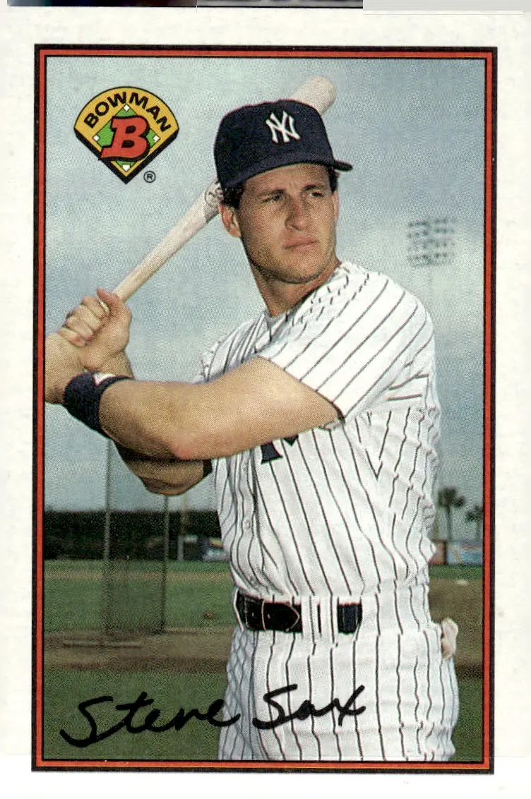 1989 Bowman #178 Steve Sax (front)