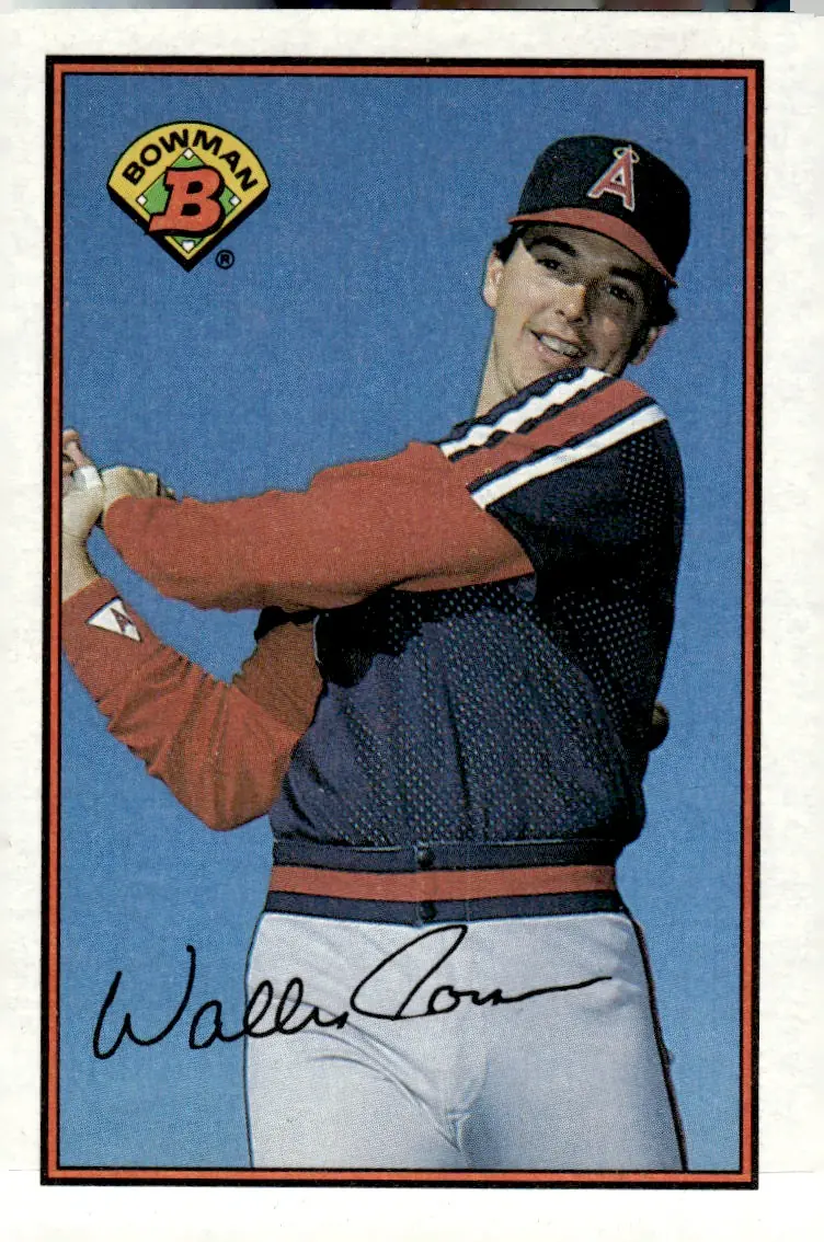 1989 Bowman #47 Wally Joyner (front)