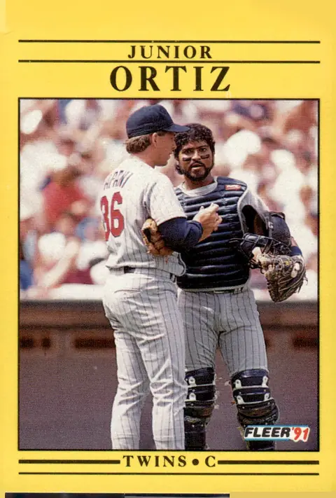 1991 Fleer #622 Junior Ortiz