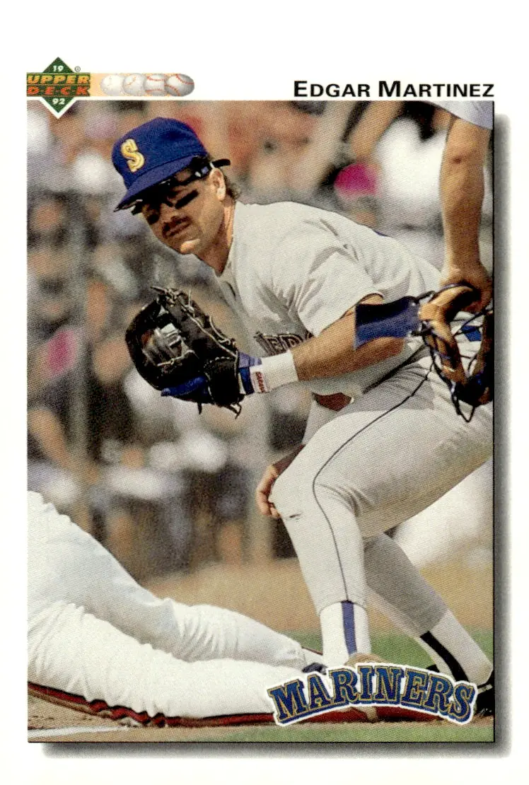 1992 Upper Deck Baseball #367 Edgar Martinez (front)