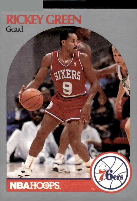 1990-91 NBA Hoops #425 Rickey Green