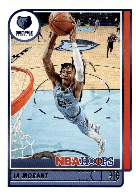 2021-22 NBA Hoops #132 Ja Morant