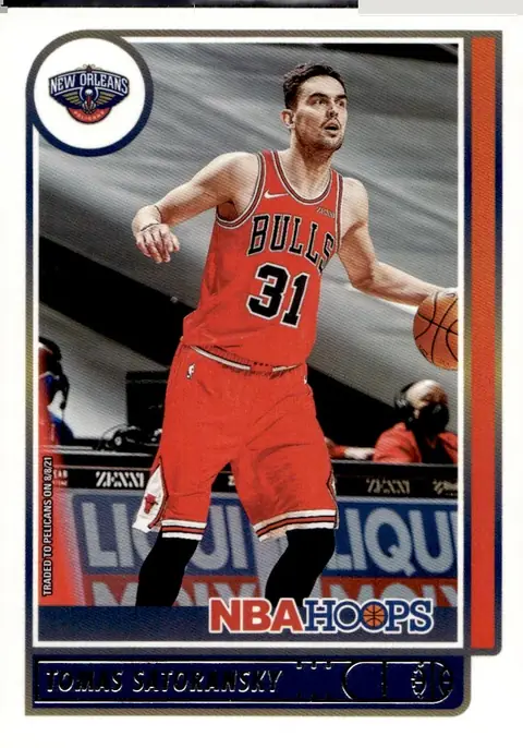 2021-22 NBA Hoops #75 Tomas Satoransky