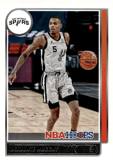 2021-22 NBA Hoops #14 Dejounte Murray