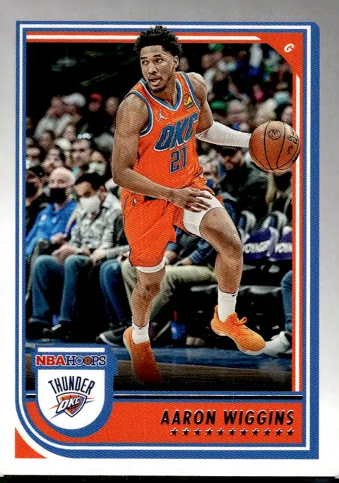 2022-23 NBA Hoops #206 Aaron Wiggins