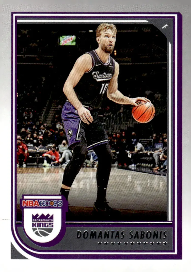 2022-23 NBA Hoops #159 Domantas Sabonis (front)