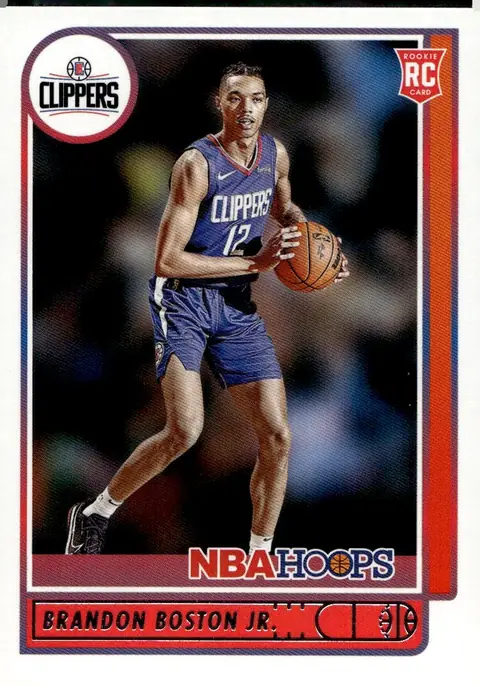 2021-22 NBA Hoops #233 Brandon Boston Jr.