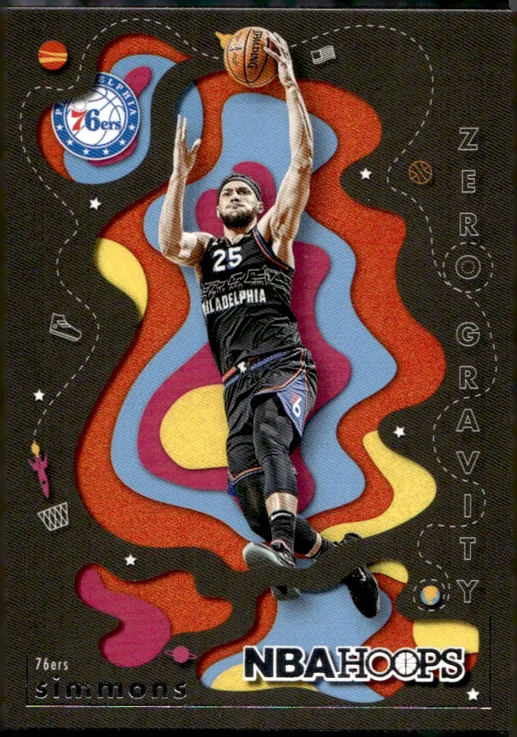2021-22 NBA Hoops #2 Ben Simmons (front)