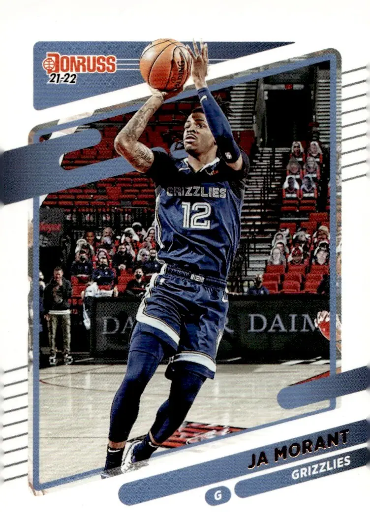 2021-22 Donruss #76 Ja Morant (front)