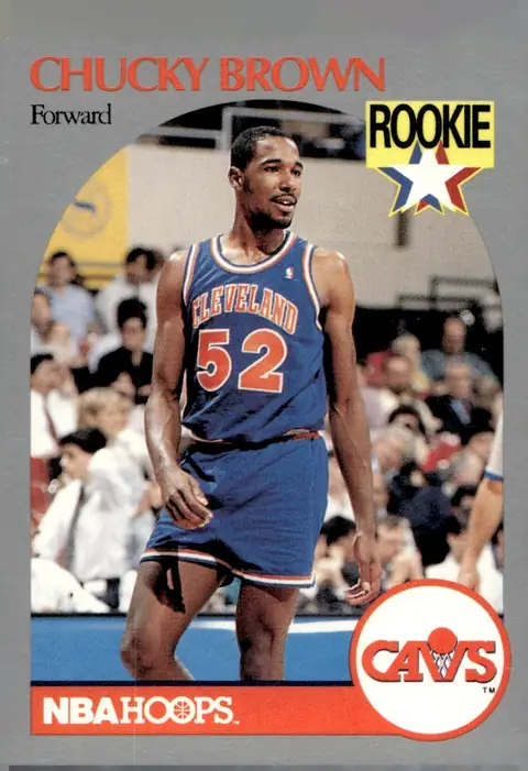 1990-91 NBA Hoops #71 Chucky Brown