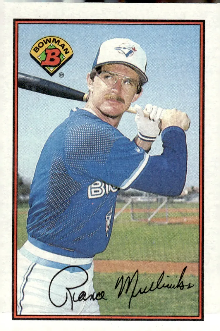 1989 Bowman #250 Rance Mulliniks (front)