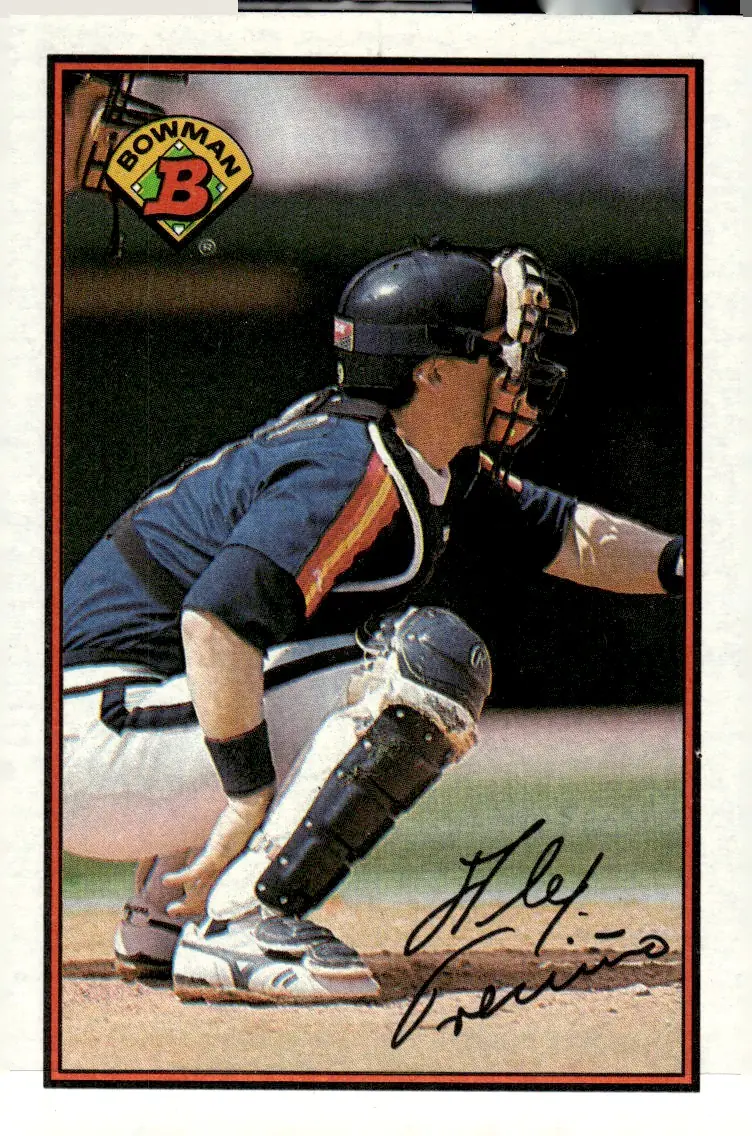 1989 Bowman #326 Alex Trevino (front)