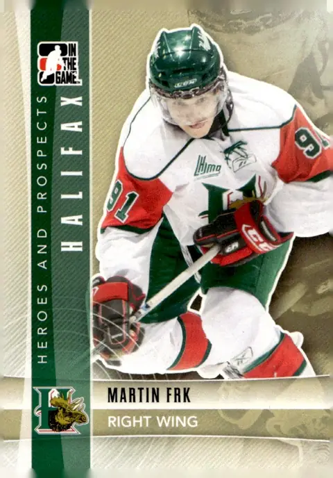 2011-12 In The Game Heroes and Prospects #55 Martin Frk