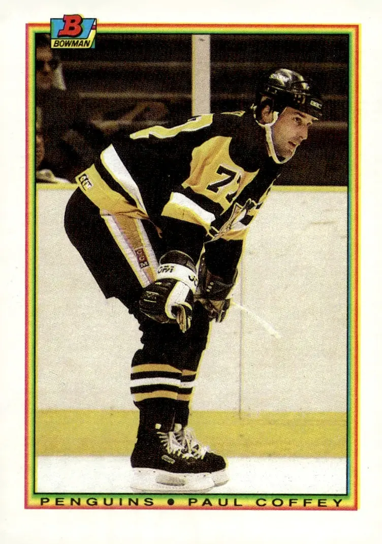 1990-91 Bowman #211 Paul Coffey (front)
