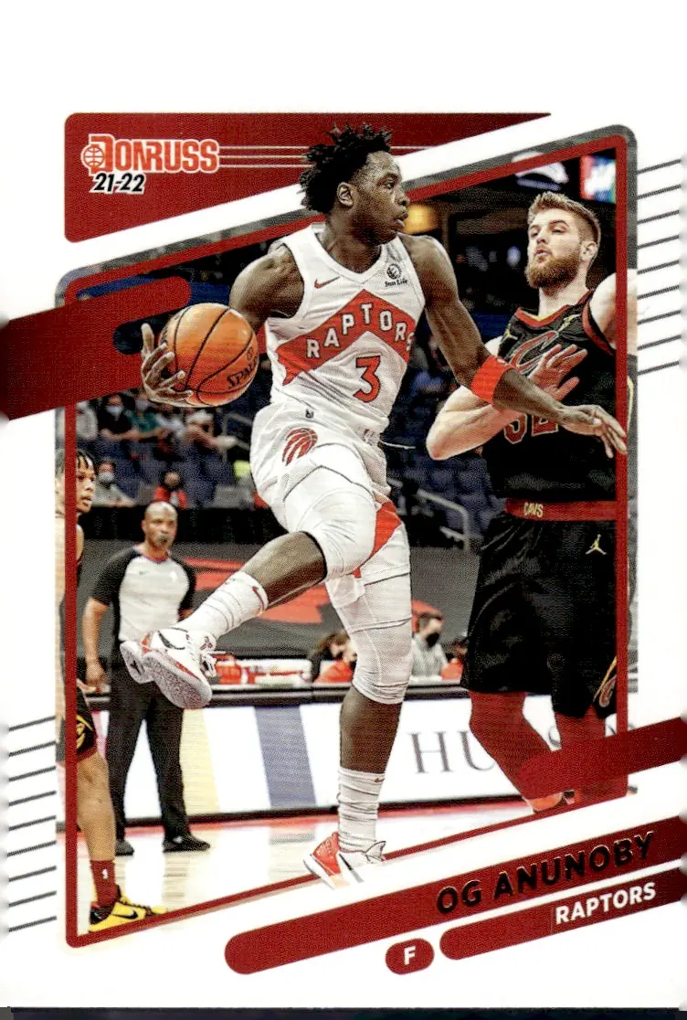 2021-22 Donruss #197 OG Anunoby (front)
