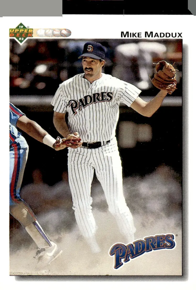 1992 Upper Deck Baseball #330 Mike Maddux (front)