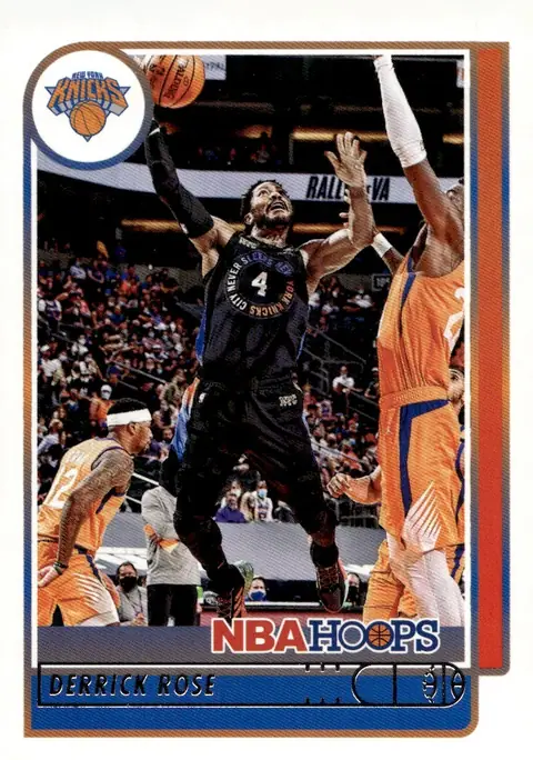2021-22 NBA Hoops #167 Derrick Rose