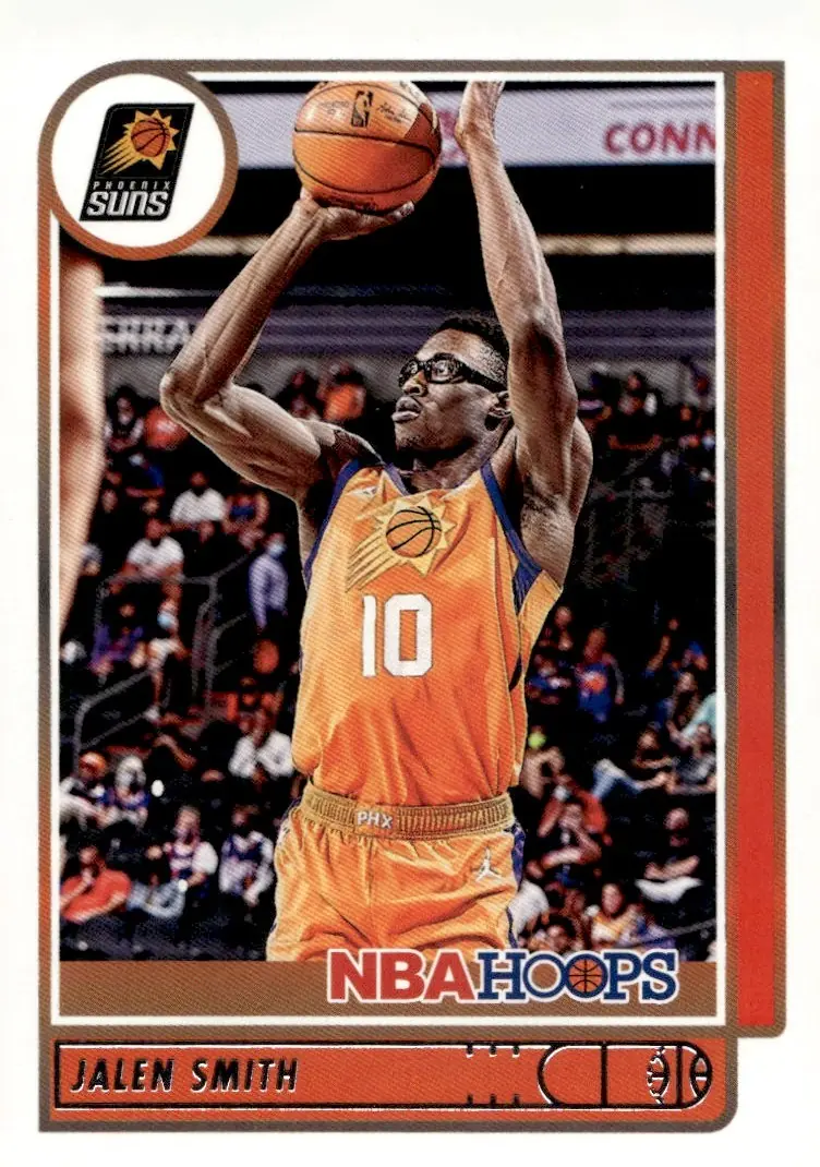 2021-22 NBA Hoops #66 Jalen Smith (front)