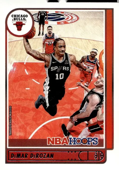 2021-22 NBA Hoops #4 DeMar DeRozan