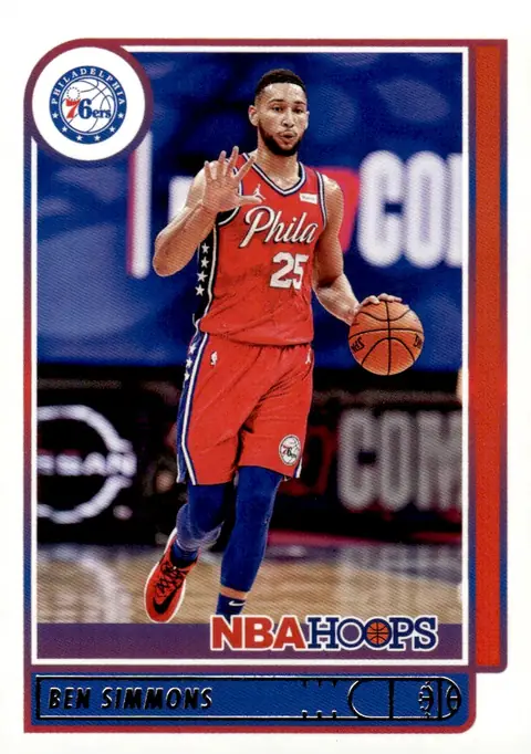 2021-22 NBA Hoops #17 Ben Simmons