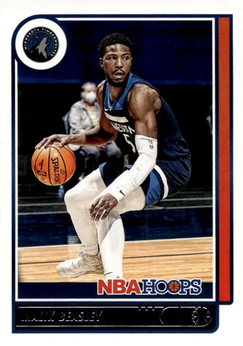 2021-22 NBA Hoops #181 Malik Beasley