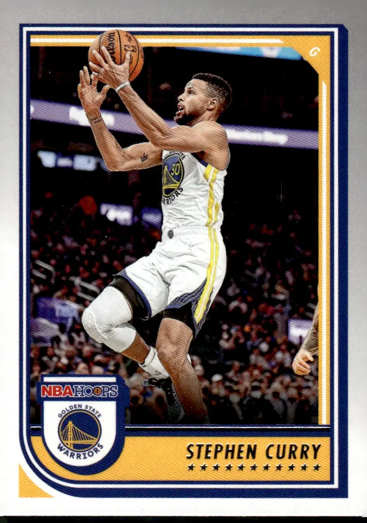 2022-23 NBA Hoops #223 Stephen Curry (front)