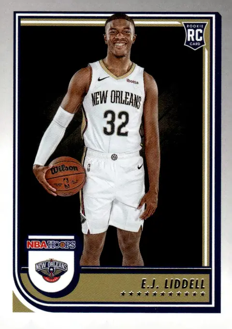 2022-23 NBA Hoops #266 E.J. Liddell