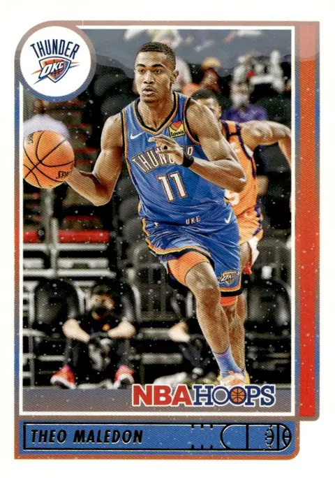 2021-22 NBA Hoops #63 Théo Maledon