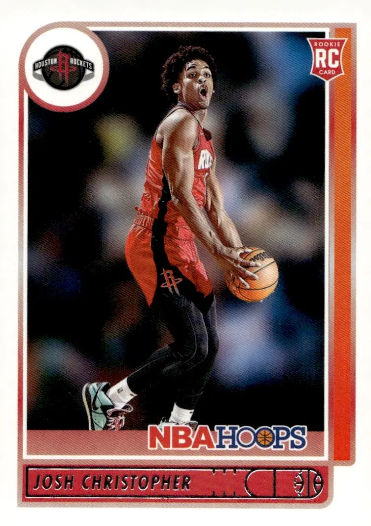 2021-22 NBA Hoops #214 Josh Christopher (front)