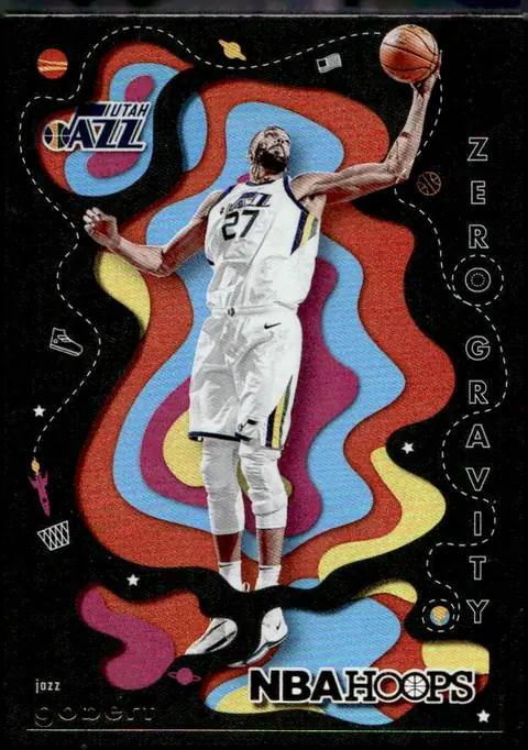 2021-22 NBA Hoops #10 Rudy Gobert