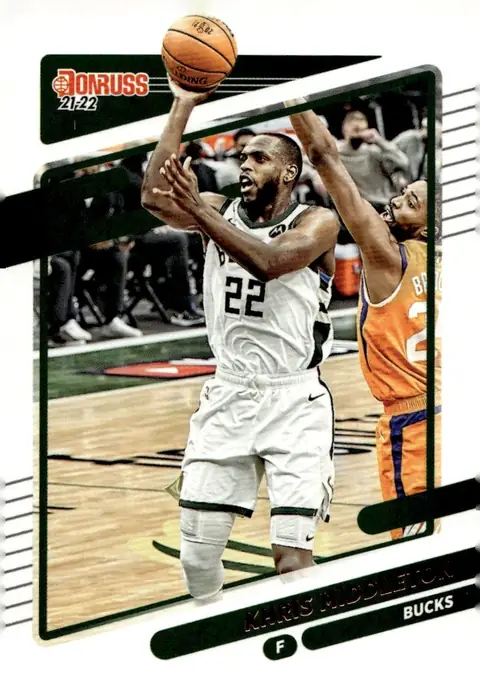 2021-22 Donruss Basketball #199 Khris Middleton