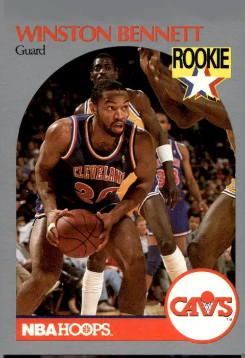 1990-91 NBA Hoops #70 Winston Bennett