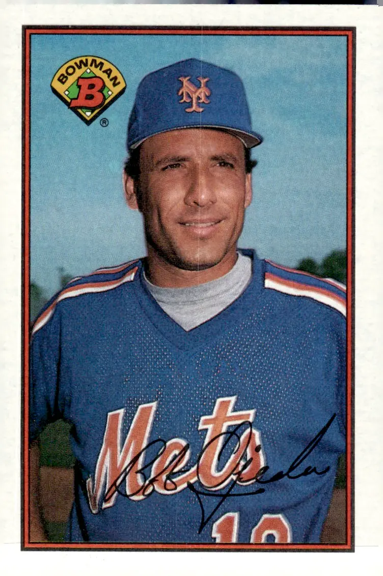 1989 Bowman #371 Bob Ojeda (front)