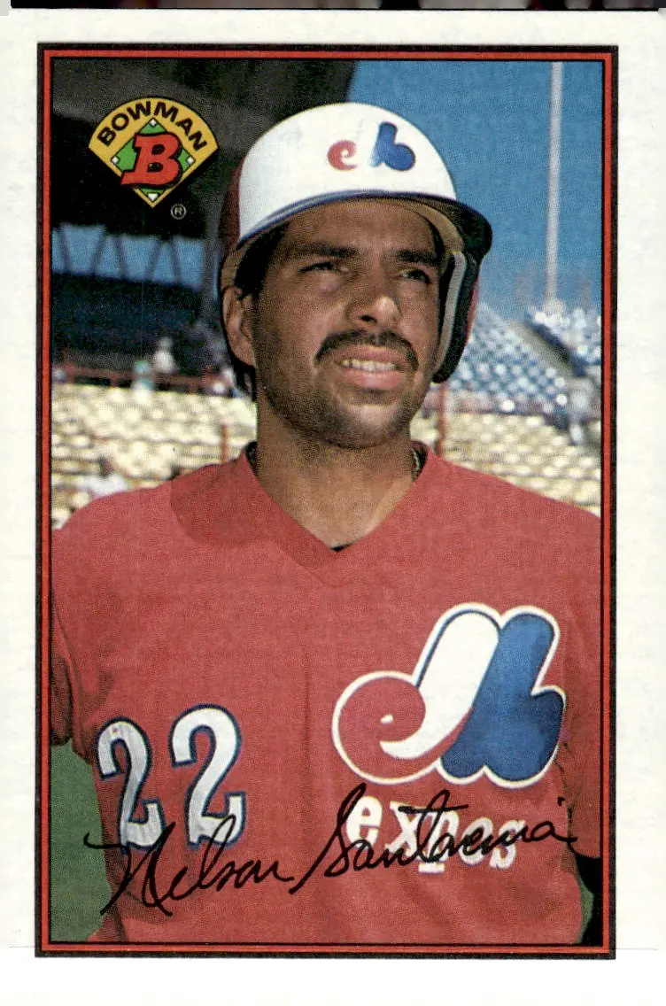 1989 Bowman #361 Nelson Santovenia (front)