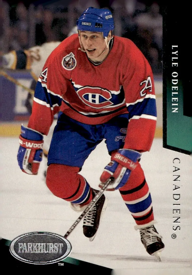 1993-94 Parkhurst #370 Lyle Odelein (front)