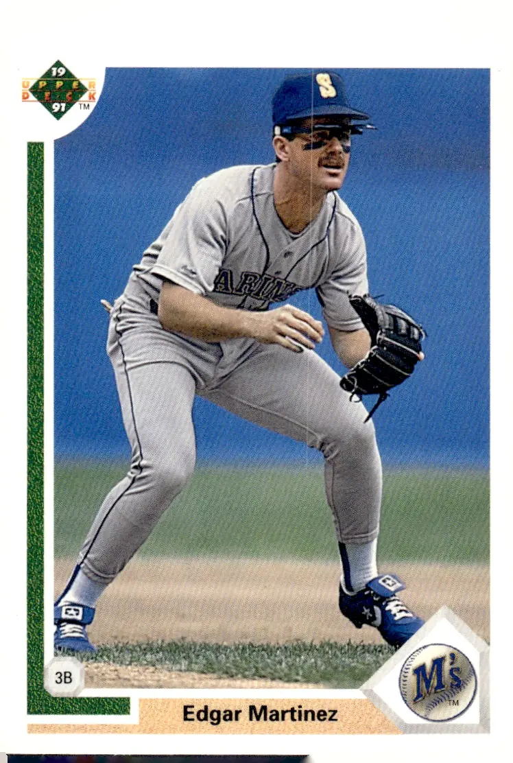 1991 Upper Deck #574 Edgar Martinez (front)