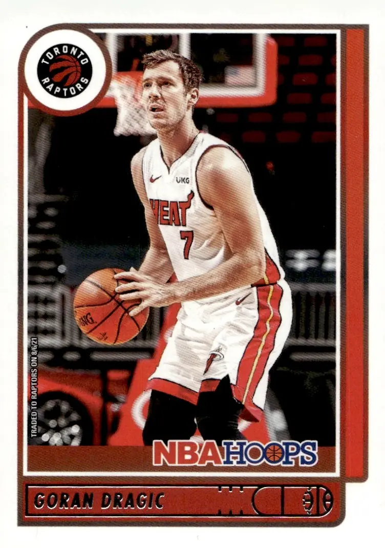 2021-22 NBA Hoops #50 Goran Dragic (front)