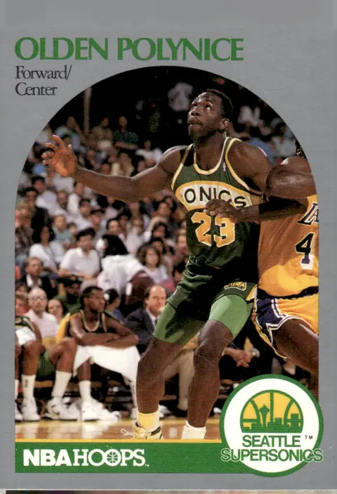 1990-91 NBA Hoops #283 Olden Polynice