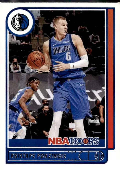 2021-22 NBA Hoops #82 Kristaps Porzingis