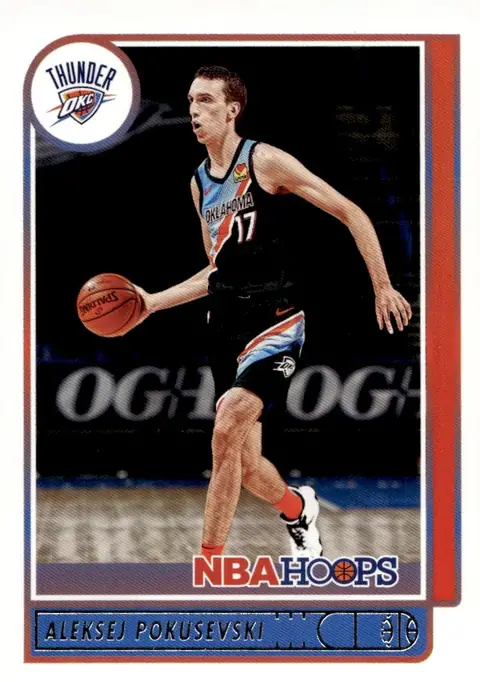 2021-22 NBA Hoops #13 Aleksej Pokusevski
